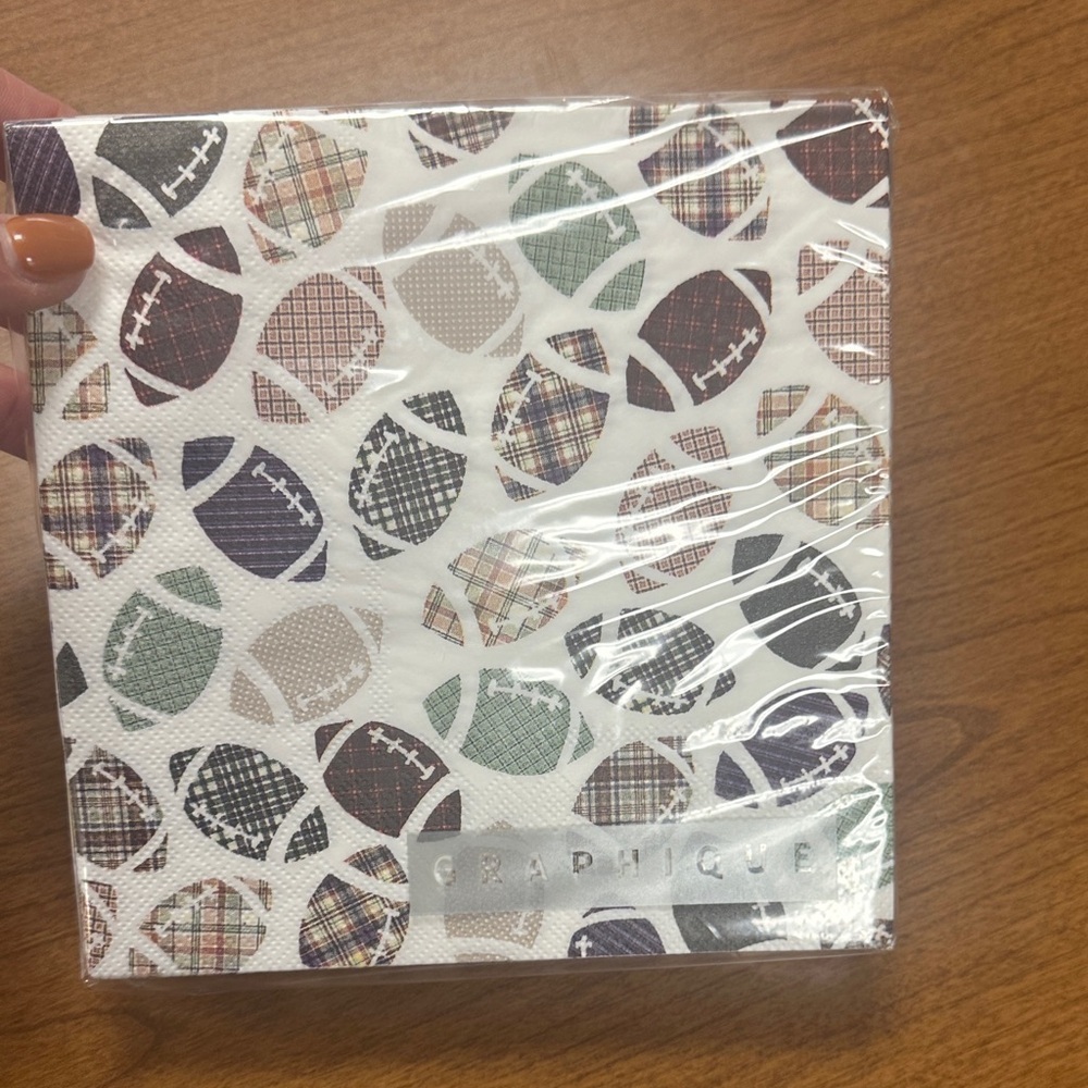 Graphique football napkins 40 napkins